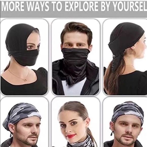 Camo Gaiter Face Mask NW - Picture 4 of 4